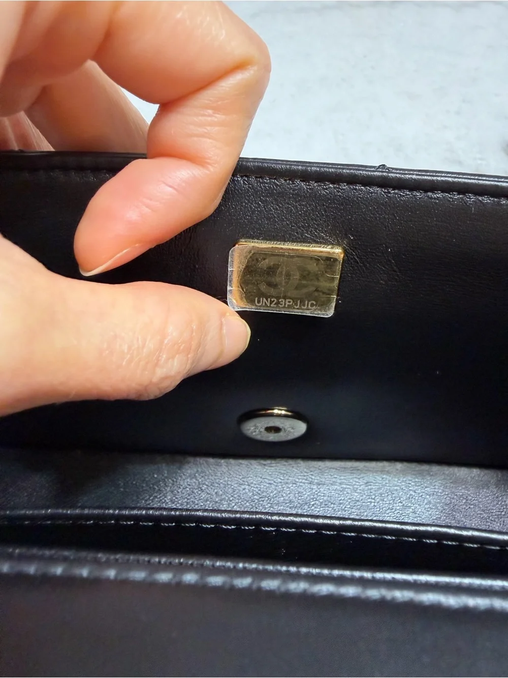 CHANEL mini lambskin